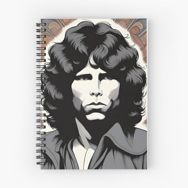Item preview, Jim Morrison Black And White Art | TheAmericanPoet | The Doors Art designed and sold by TheAmericanPoet.