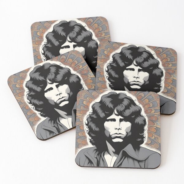 Item preview, Jim Morrison Black And White Art | TheAmericanPoet | The Doors Art designed and sold by TheAmericanPoet.