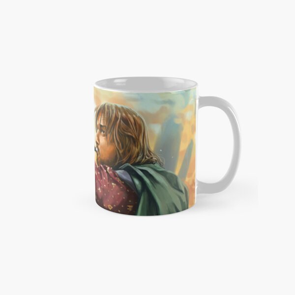 Lord of the Rings Mug, Middle Earth Mug, Hand Painted Coffee Mug