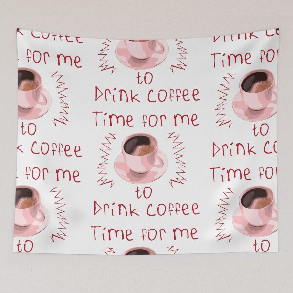 Item preview, Time For Me To Drink Coffee designed and sold by kinpirks.