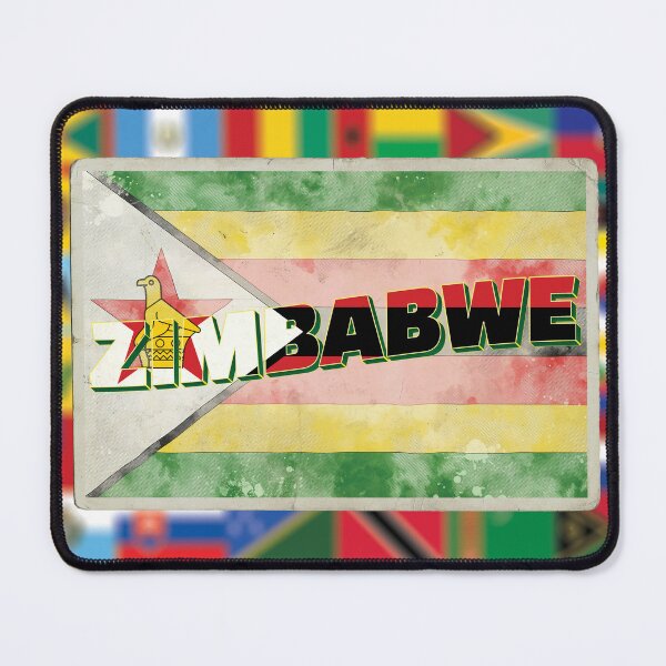 Item preview, Zimbabwe vintage style retro souvenir designed and sold by DeveloperProp0.