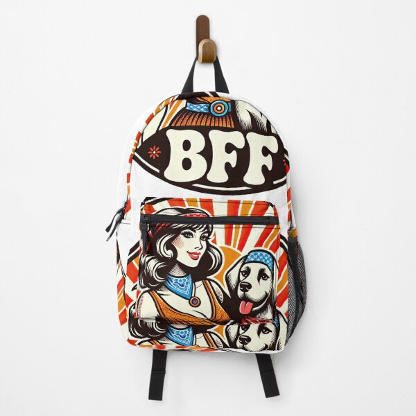Item preview, BFF Best Friend Forever! dog and girl designed and sold by Arthoughts.