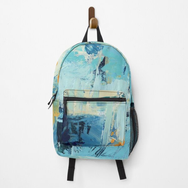 Item preview, Abstract Blue Painting, Coastal, Seaside inspired designed and sold by Melindabythesea.