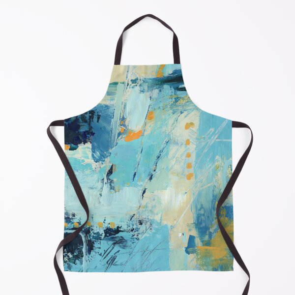Item preview, Abstract Blue Painting, Coastal, Seaside inspired designed and sold by Melindabythesea.