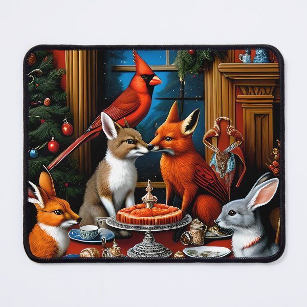 Item preview, Christmas with the Foxes designed and sold by machare.