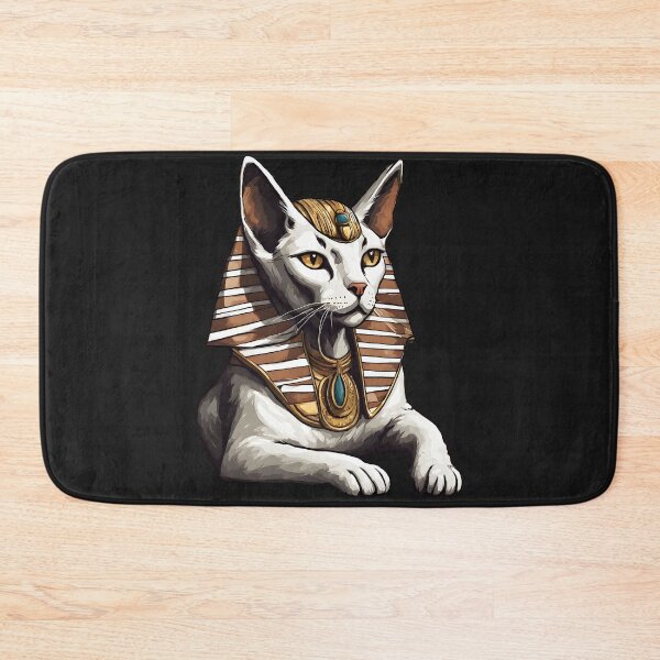 Item preview, Egyptian White Cat  designed and sold by Catophile.