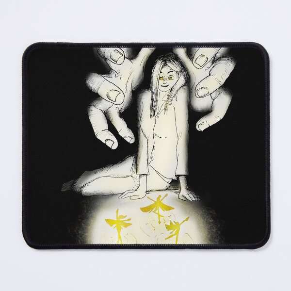Item preview, Fairies distract a girl during the night designed and sold by Rene Trujillo Illustrations.