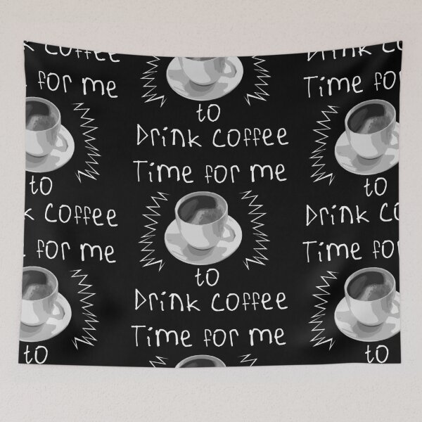 Item preview, Time For Me To Drink Coffee designed and sold by kinpirks.