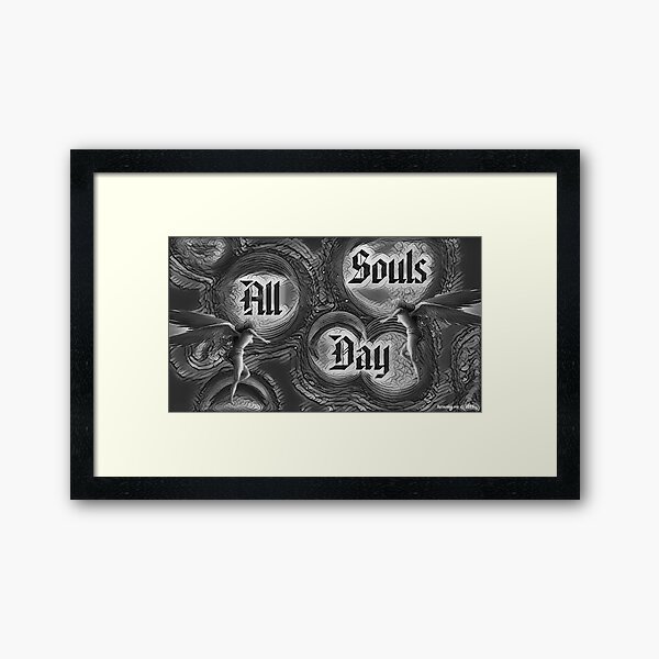All Souls Day Framed Art Print