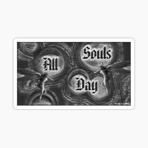 All Souls Day Sticker