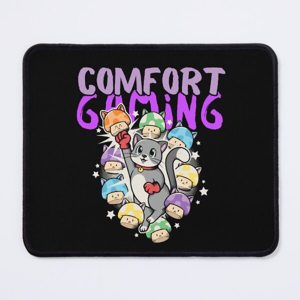 Item preview, Cat Comfort Gaming Cozy Gamer designed and sold by ElLocoMus.