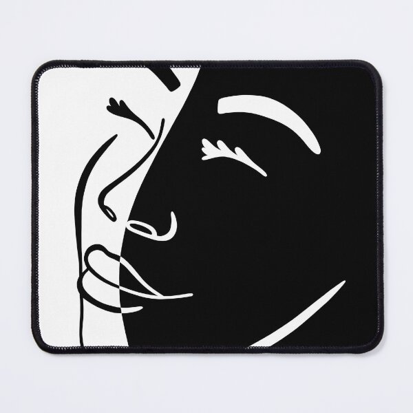Item preview, Woman Pretty Face Black and White designed and sold by lbestdesigns.