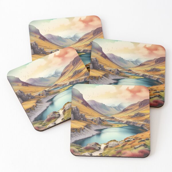 Item preview, A Quintessential Scottish Landscape in Artificial Intelligence designed and sold by LymphomaLass.