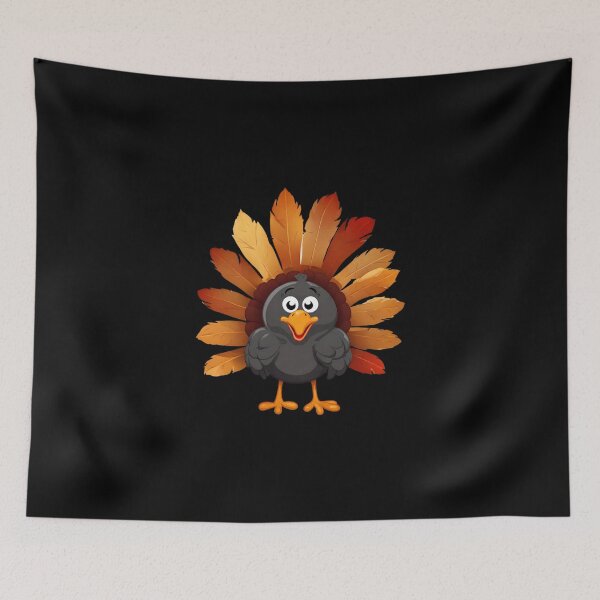 Item preview, Cute Turkey Happy Thanksgiving  designed and sold by DavidPrintCraft.