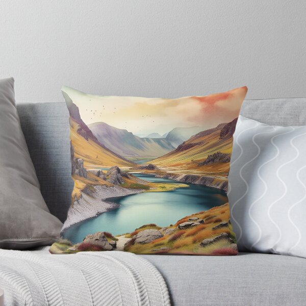 Item preview, A Quintessential Scottish Landscape in Artificial Intelligence designed and sold by LymphomaLass.