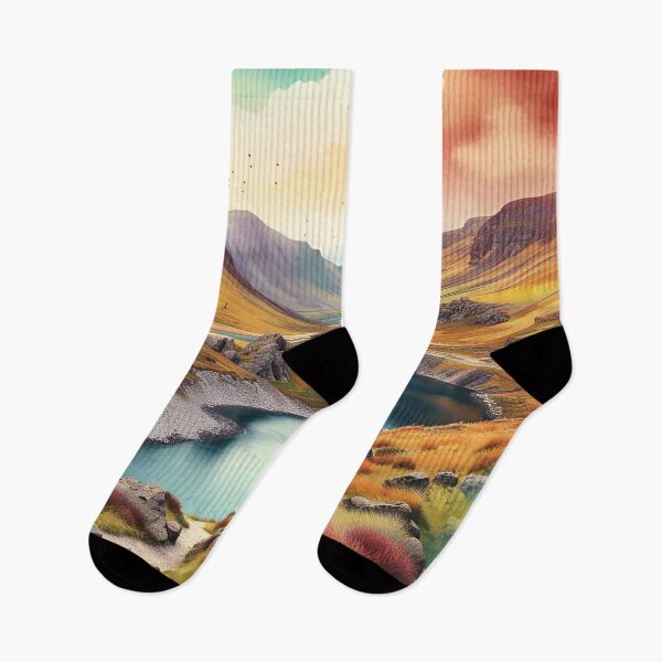 Item preview, A Quintessential Scottish Landscape in Artificial Intelligence designed and sold by LymphomaLass.