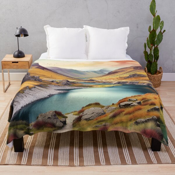 Item preview, A Quintessential Scottish Landscape in Artificial Intelligence designed and sold by LymphomaLass.