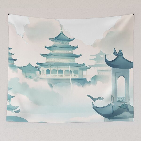Item preview, DREAMY BUILDING SCENE designed and sold by arch-and-magic.