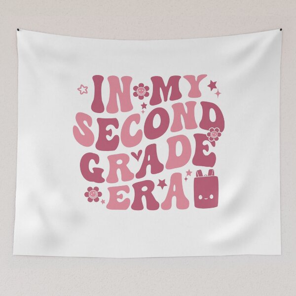Item preview, Little Girl 2nd Grade Kids In My Second Grade Era Girls Pink designed and sold by clothesy7.