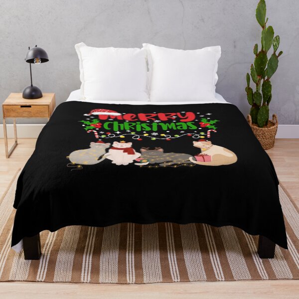 Item preview, Christmas Cats, Holiday Cat Design, Festive Felines designed and sold by BirdsnStuff.
