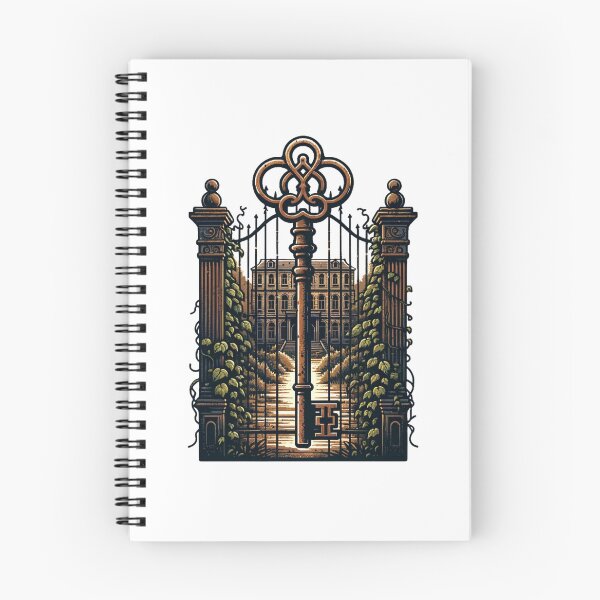 Item preview, mysterious portal in front of an abandoned mansion designed and sold by VoilaPrint.
