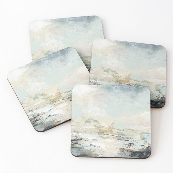 Item preview, Abstract Landscape Art, Pastel Colors designed and sold by Melindabythesea.