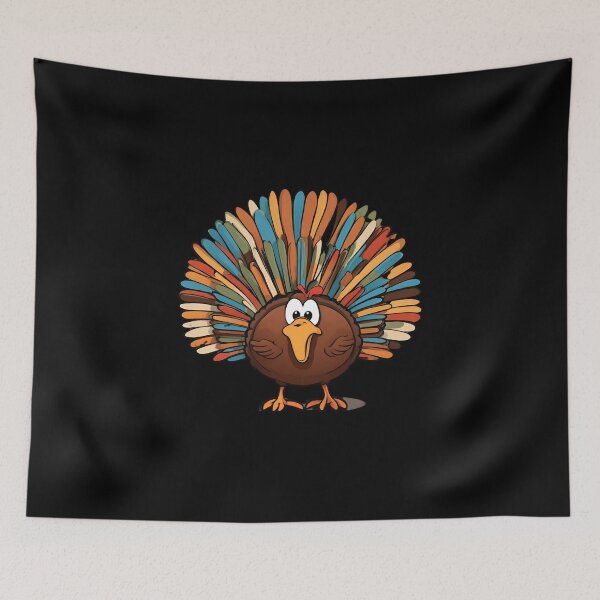 Item preview, Colorfull Turkey Happy Thanksgiving  designed and sold by DavidPrintCraft.