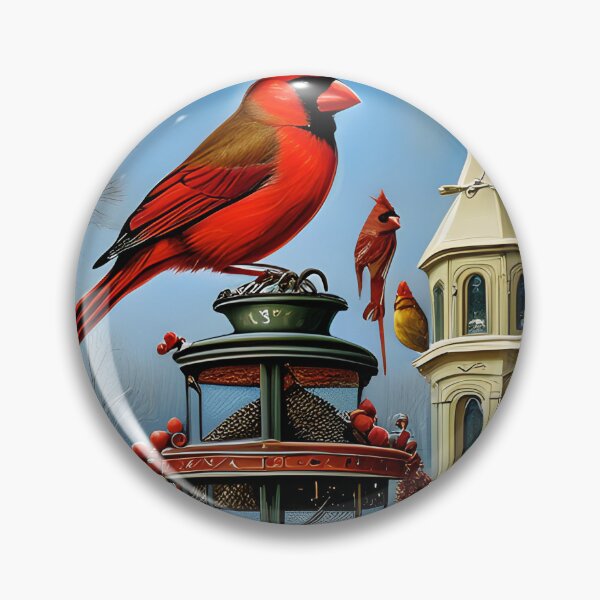 Item preview, Cardinals on The Feeder designed and sold by machare.