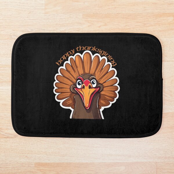Item preview, Pavo divertido feliz día de acción de gracias designed and sold by DavidPrintCraft.