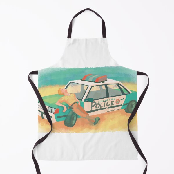 Item preview, City of Vice | Police Watercolor Design designed and sold by 3005Garments.