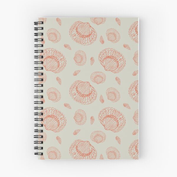 Item preview, Orange seashell pattern designed and sold by Ana Vírseda.