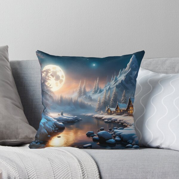 Item preview, Beautiful Winter Stream designed and sold by BansheeTales.