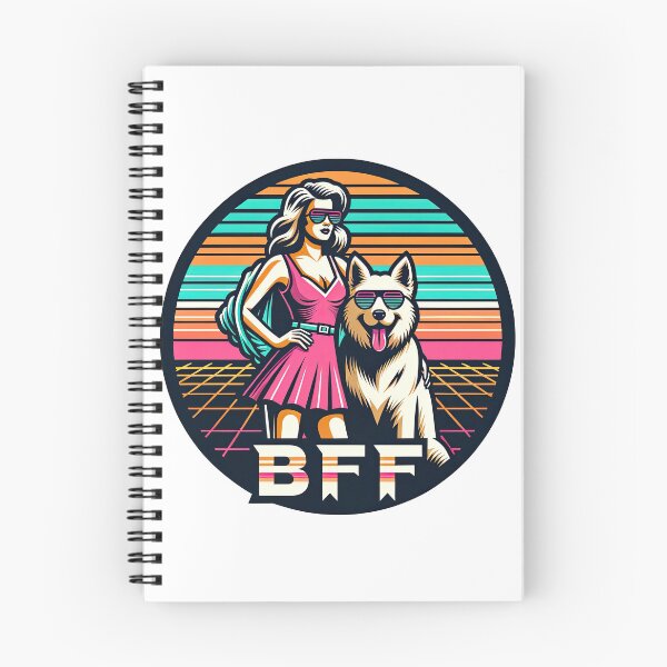 Item preview, BFF Best Friend Forever! dog and girl designed and sold by Arthoughts.