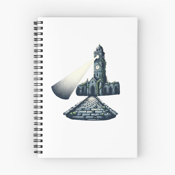 Item preview, abandoned tower in the dark designed and sold by VoilaPrint.
