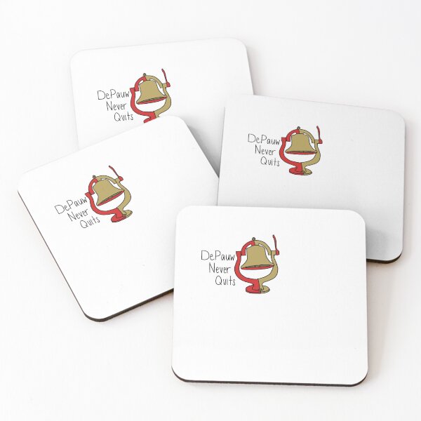 Item preview, DePauw Never Quits - Monon Bell designed and sold by GracesDesigns28.