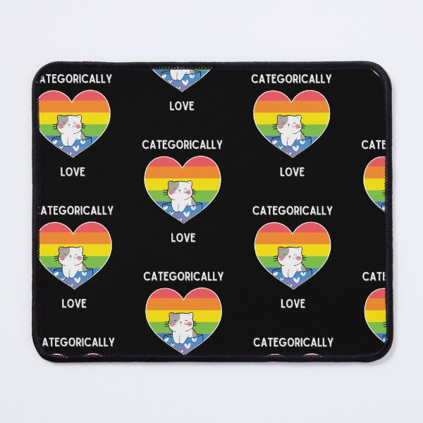 Item preview, Categorically Love Black Background II designed and sold by CushyNest.