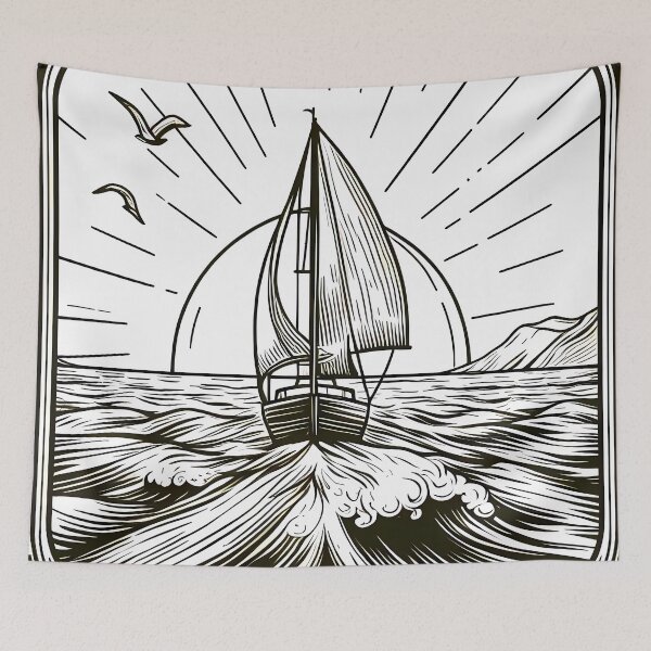 Item preview, Sailing Away! designed and sold by OzzFrequency.