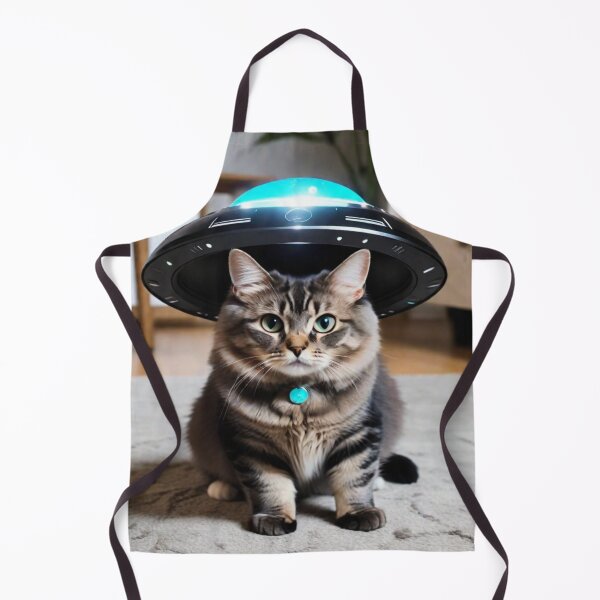 Item preview, Cat Ufo Selfie, Cat Selfie With Flying Saucer Funny Cat designed and sold by Mayalogo.