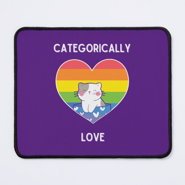 Item preview, Categorically Love Violet Background designed and sold by CushyNest.