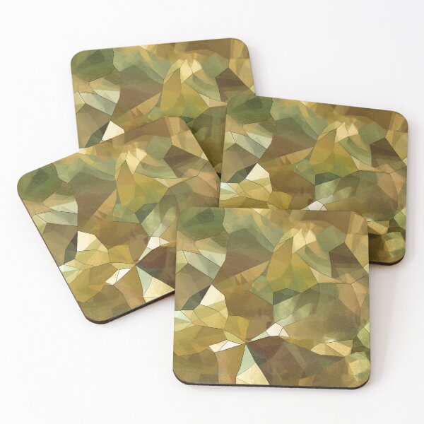 Item preview, Green Earth Crystals - Abstract Designs designed and sold by Hashola Designs.