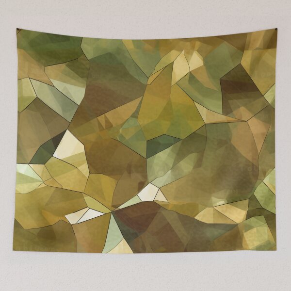 Item preview, Green Earth Crystals - Abstract Designs designed and sold by Hashola Designs.
