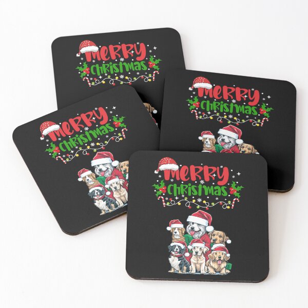 Item preview, Christmas Dogs, Holiday Dog Design, Festive Canines designed and sold by BirdsnStuff.