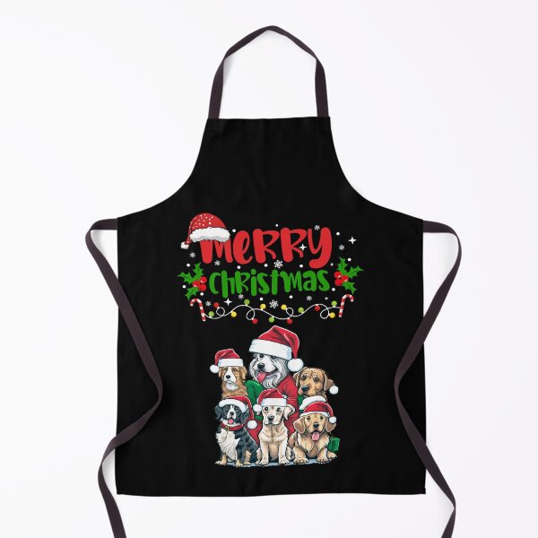 Artikelvorschau, Weihnachtshunde, Feiertagshundedesign, festliche Eckzähne entworfen und verkauft von BirdsnStuff.