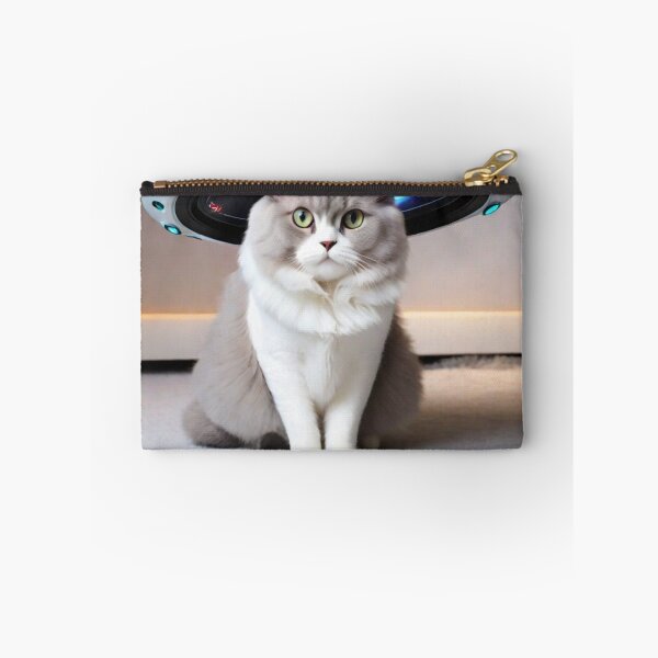 Item preview, Cat Ufo Selfie, Cat Selfie With Flying Saucer Funny Cat designed and sold by Mayalogo.