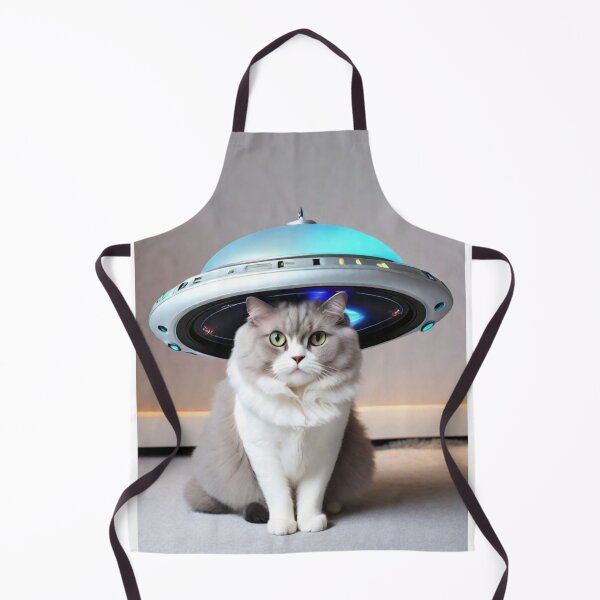 Item preview, Cat Ufo Selfie, Cat Selfie With Flying Saucer Funny Cat designed and sold by Mayalogo.
