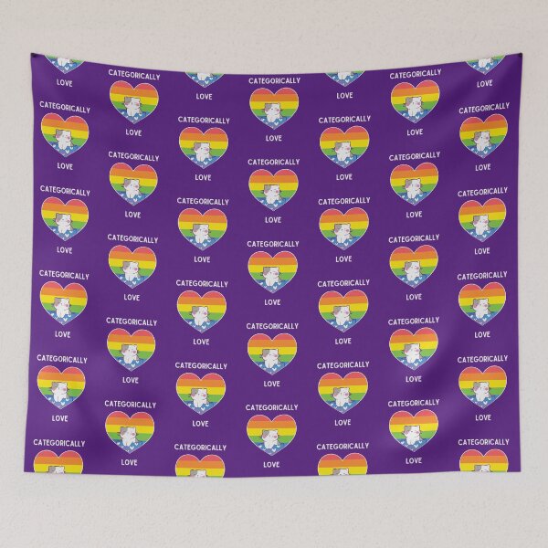Item preview, Categorically Love Violet Background II designed and sold by CushyNest.
