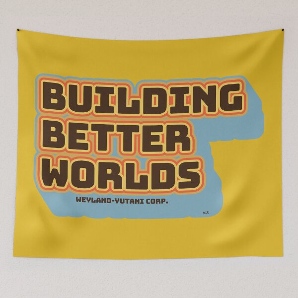 Item preview, Building Better Worlds designed and sold by Murder of Crows.