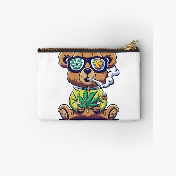Item preview, Furry Cute Bearbie Bear Arms Get High Funny Colorful Cute Humor Popart Style  designed and sold by ShopSunday.