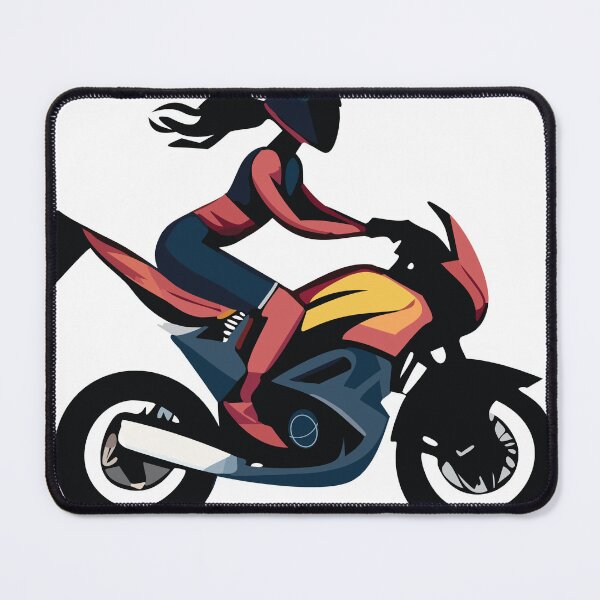 Item preview, Racer Girl on a Motorcycle designed and sold by m8qlaff.