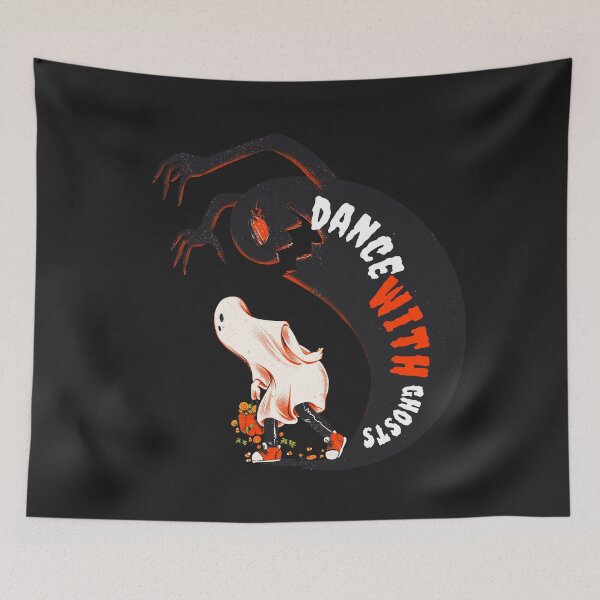 Item preview, Special For Halloween Dancing With Ghost designed and sold by vuslatmedia.